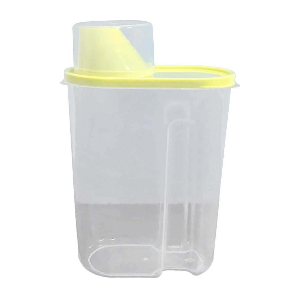 Airtight Storage Container with Lids, Plastic Pet Food Storage Container with Locking Lid,Pet Dog Cat Food Dispenser ,Clear Pet Dog Food Storage Bin Containers for Rice Grain(Green,4.72x7.68") Z3-Green