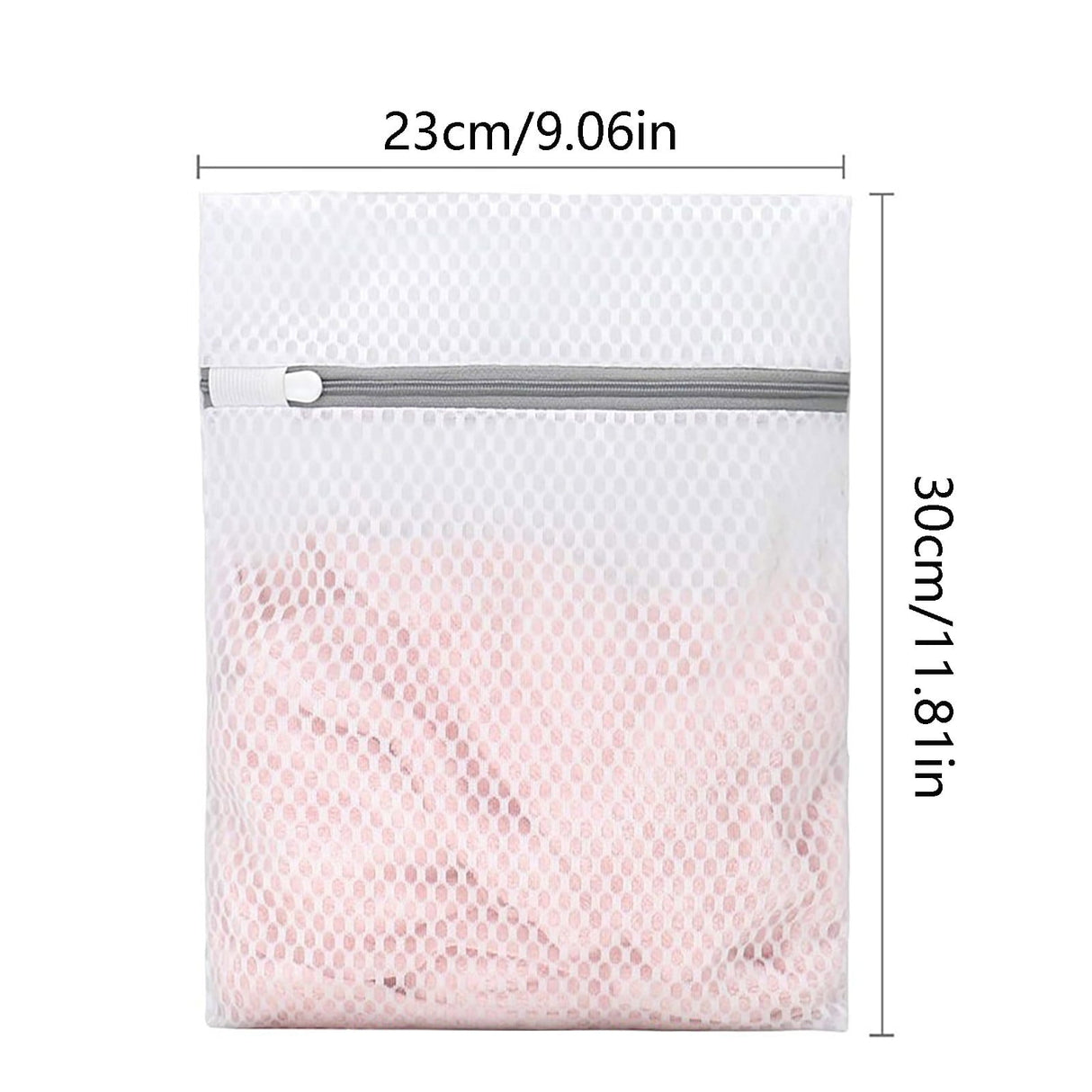 3 Pcs Mesh Laundry Bag For Delicates Wash Bag For Underwear Lingerie Small Premium Fine Mesh Laundry Bags with Sturdy Zipper for Delicates,Travel Storage Organize Bag Laundry Bag,3 Pcs,9.06x11.81 3 Pcs