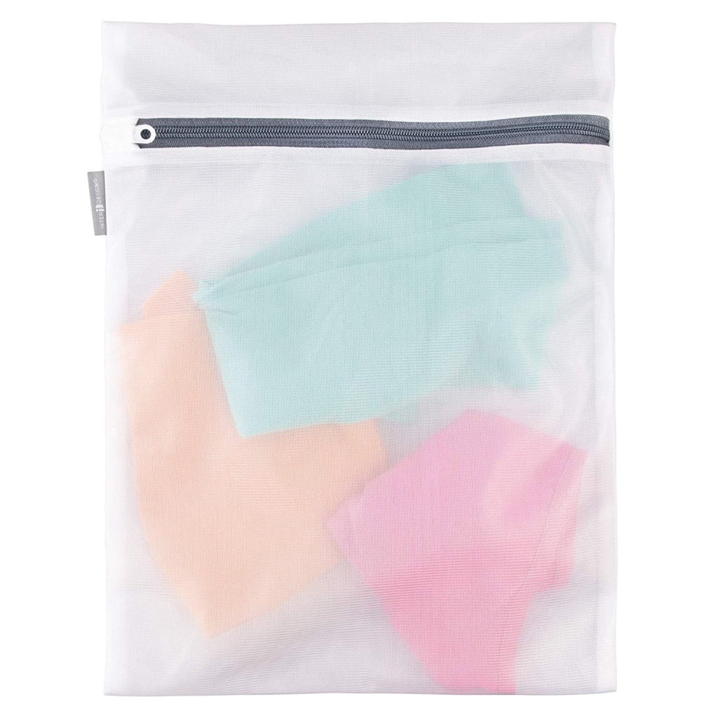 2 Pack 12" x 15" Laundry Mesh Net Washing Bag for Clothes bra Lingerie Socks Underwear,2 Pack Thickened Fine Mesh Gray Zippered Laundry Bags,Protective Wash Bags for Clothes,Laundry Mesh Bags 12" x 15"
