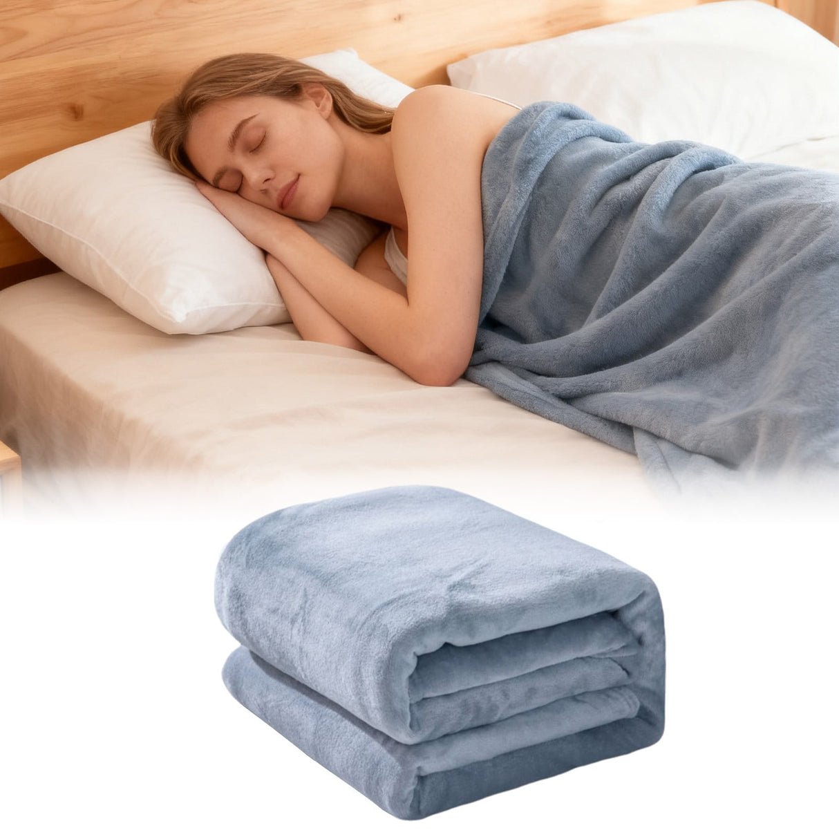 Fleece Throw Blanket for Couch,Super Soft Fuzzy Flannel Throw for Sofa, Luxury Plush Microfiber Bed Blanket, Cozy Home Decorative Velvet Gift Blanket,Fuzzy and Anti-Static(Grey 70x100cm) 180x200CM