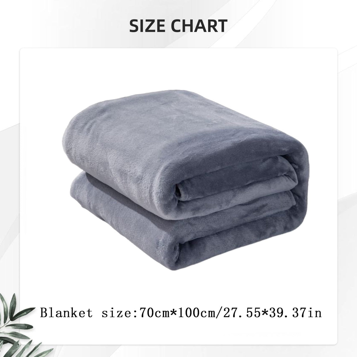 Fleece Throw Blanket for Couch,Super Soft Fuzzy Flannel Throw for Sofa, Luxury Plush Microfiber Bed Blanket, Cozy Home Decorative Velvet Gift Blanket,Fuzzy and Anti-Static(Grey 70x100cm) Blue1 70x100cm