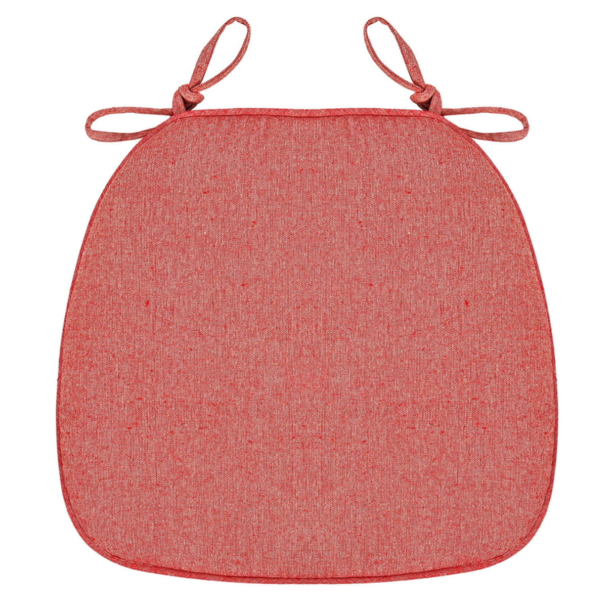 Chair Cushion with Ties for Dining Chairs, 16x17" Memories Foam Non-slip Chair Pad with Machines Washable Cover and Zipper, Detachable Cushion for Kithchen Living Room Office E