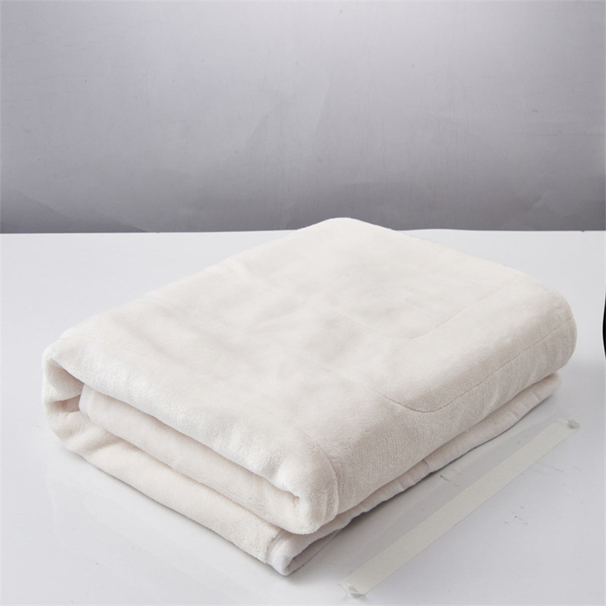 Cotton Blankets Queen Size Usb Electric Blanket Single Blanket Household Single Control Intelligent Temperature Regulating Dormitory Electric Mattress Warm Fuzzy Blanket White