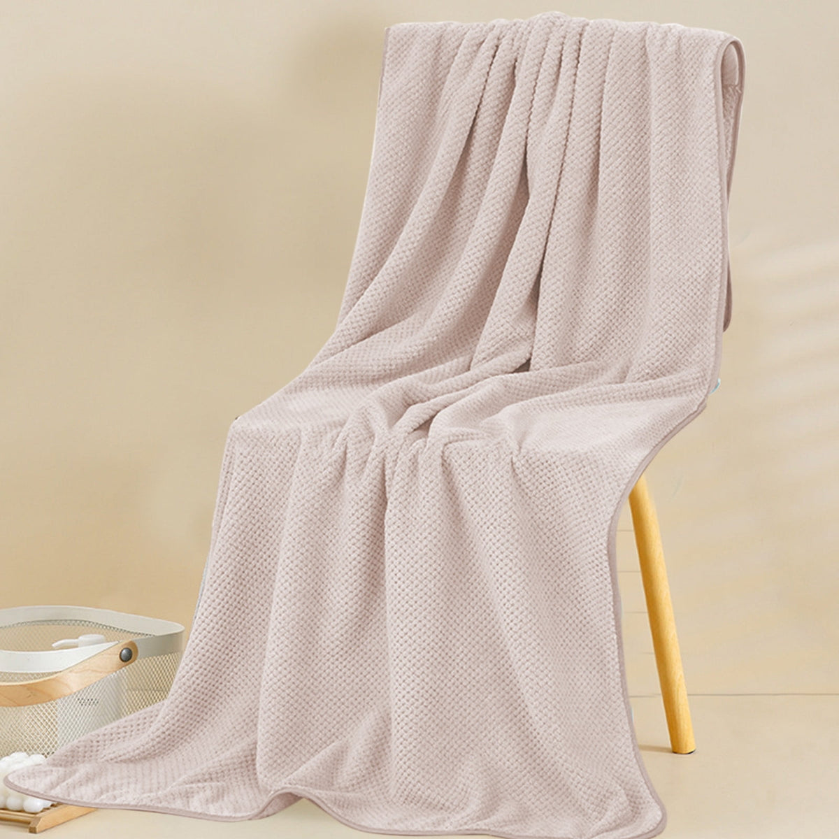 Bath Towel, Oversize Bath Towel, 55×28 Inch Large Microfiber Bath Towels, Soft, Absorbent, and Quick Dry Towels for Bathroom, Pool, Beach, Swim, and Yoga, Large Bathroom Towels for Daily Use 55×28 in Khaki
