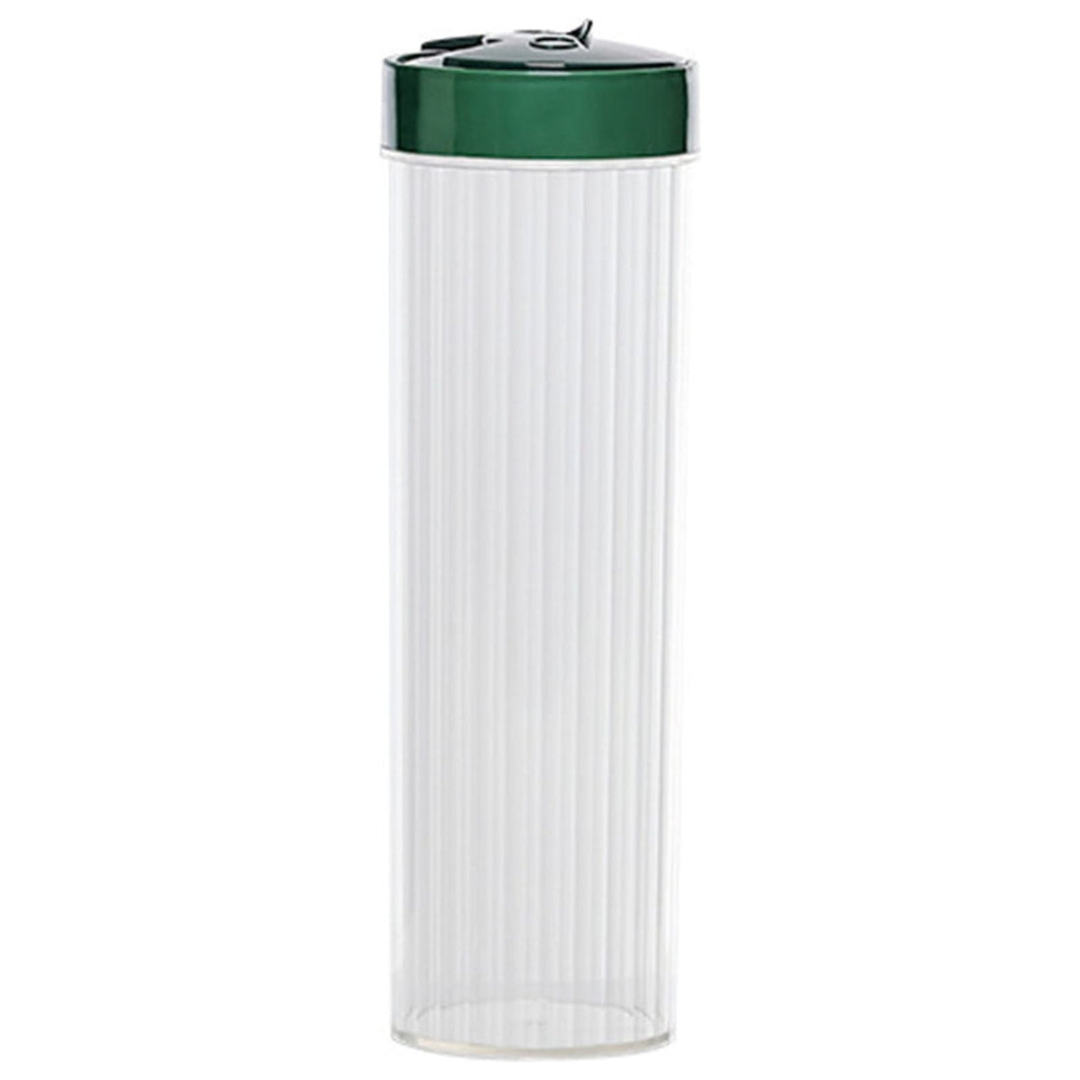 Chmadoxn Storage Container With Lid, Tall Clear Airtight Food Storage Jar with Lid Kitchen Pantry Storage Container for Spaghetti Jars Flour Cereals Coffee Beans As Show Green