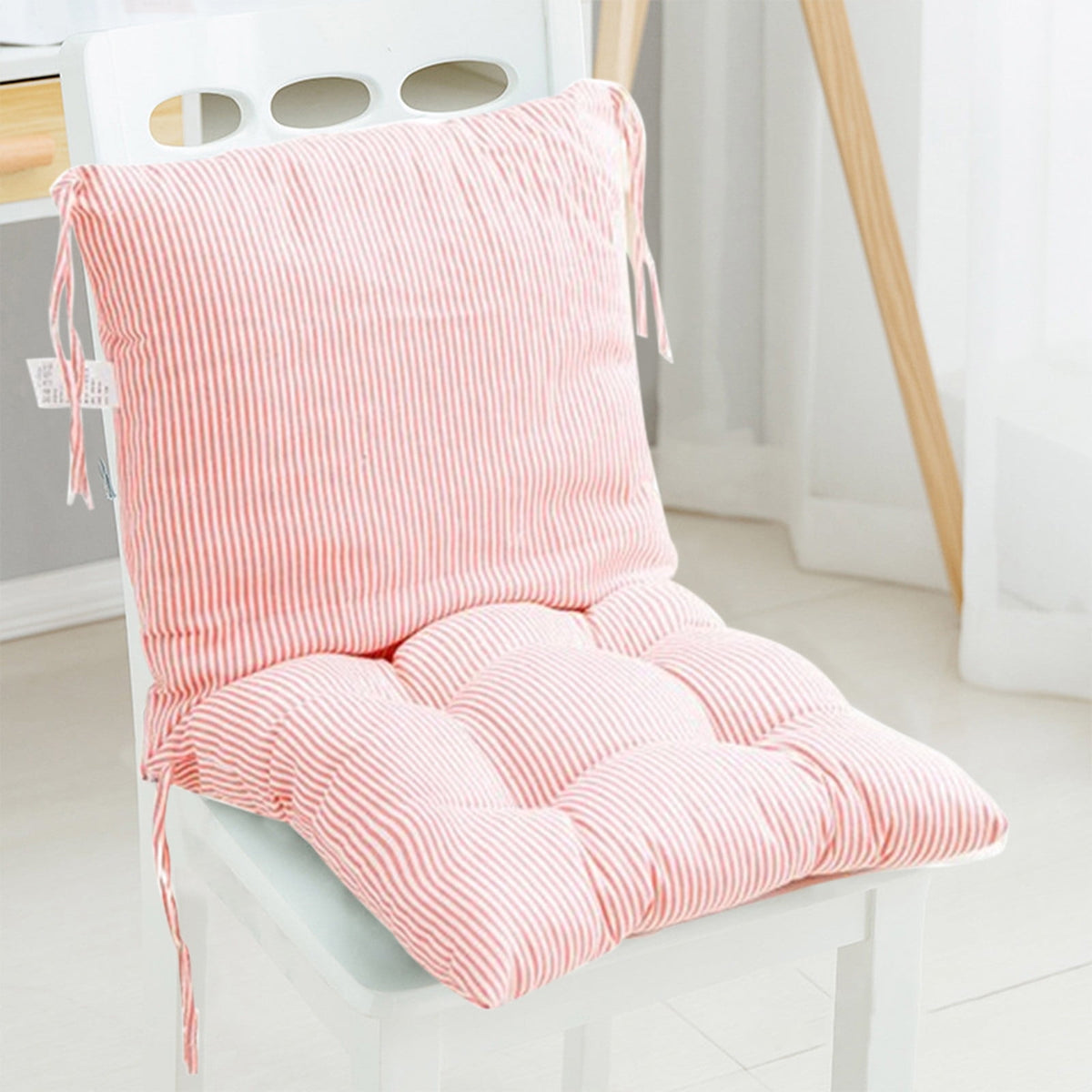Outdoor High Back Chair Cushions 31.5×15.7 inch, Rocking Chair Cushions Replacement, Seat/Back Chair Cushions for Patio,Porch,Balcony and Indoor 31.5×15.7 in E
