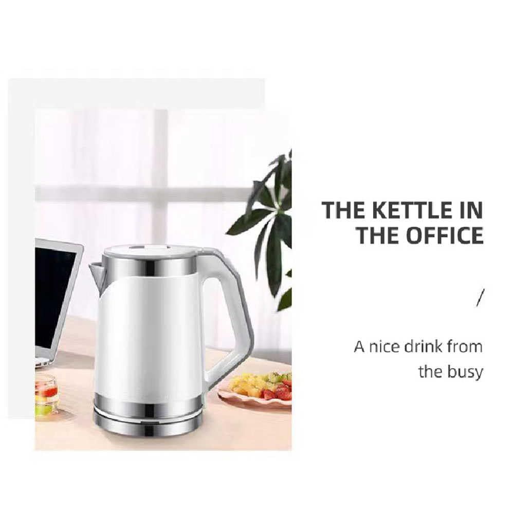 2L electric kettle Double-layer anti-ironing household electric kettle Large capacity electric kettle automatically power off