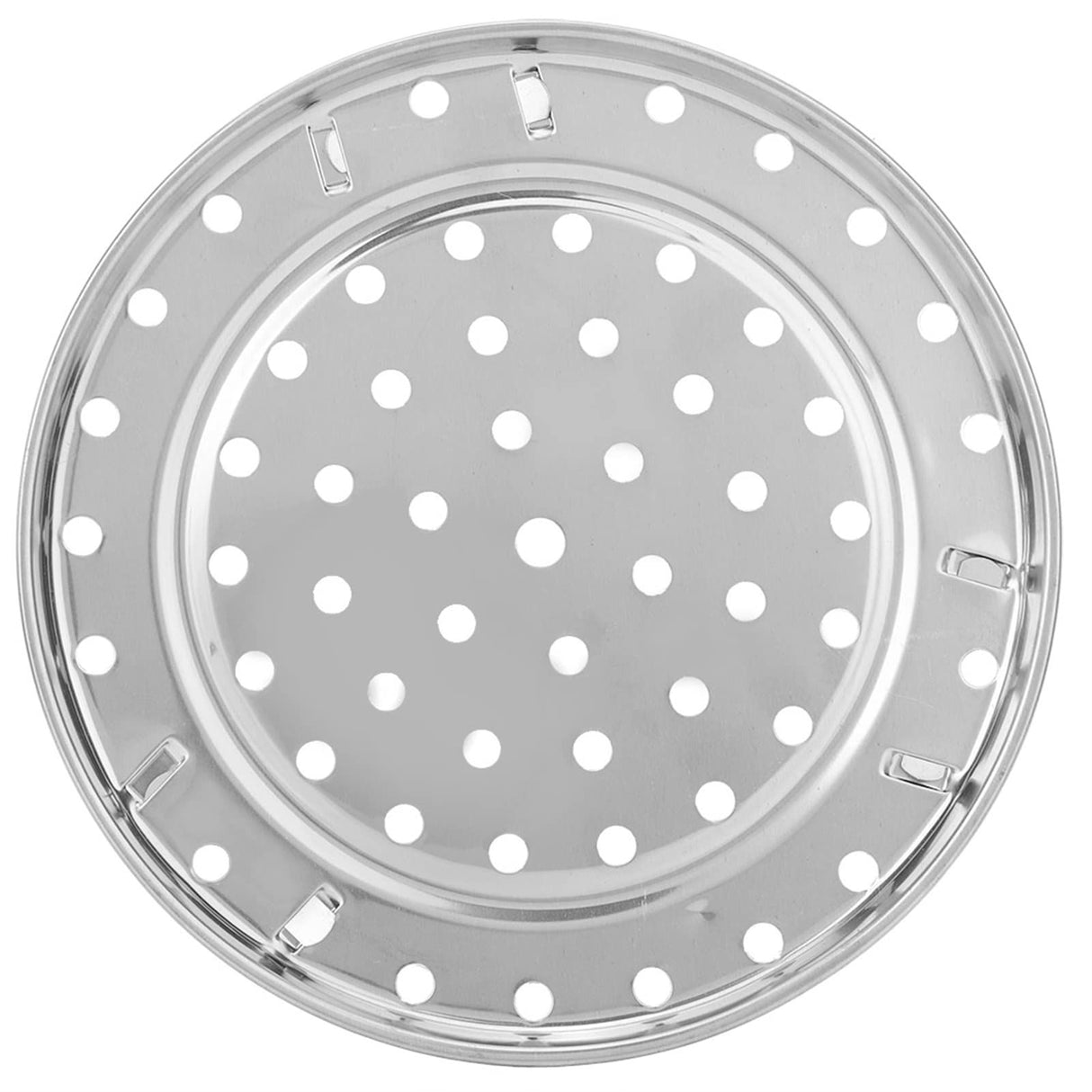 9.4in Steamer Rack, Stainless Steel Canning Rack Cooking Food Vegetable Steaming Tray Steam Basket for Pressure Cooker Stainless