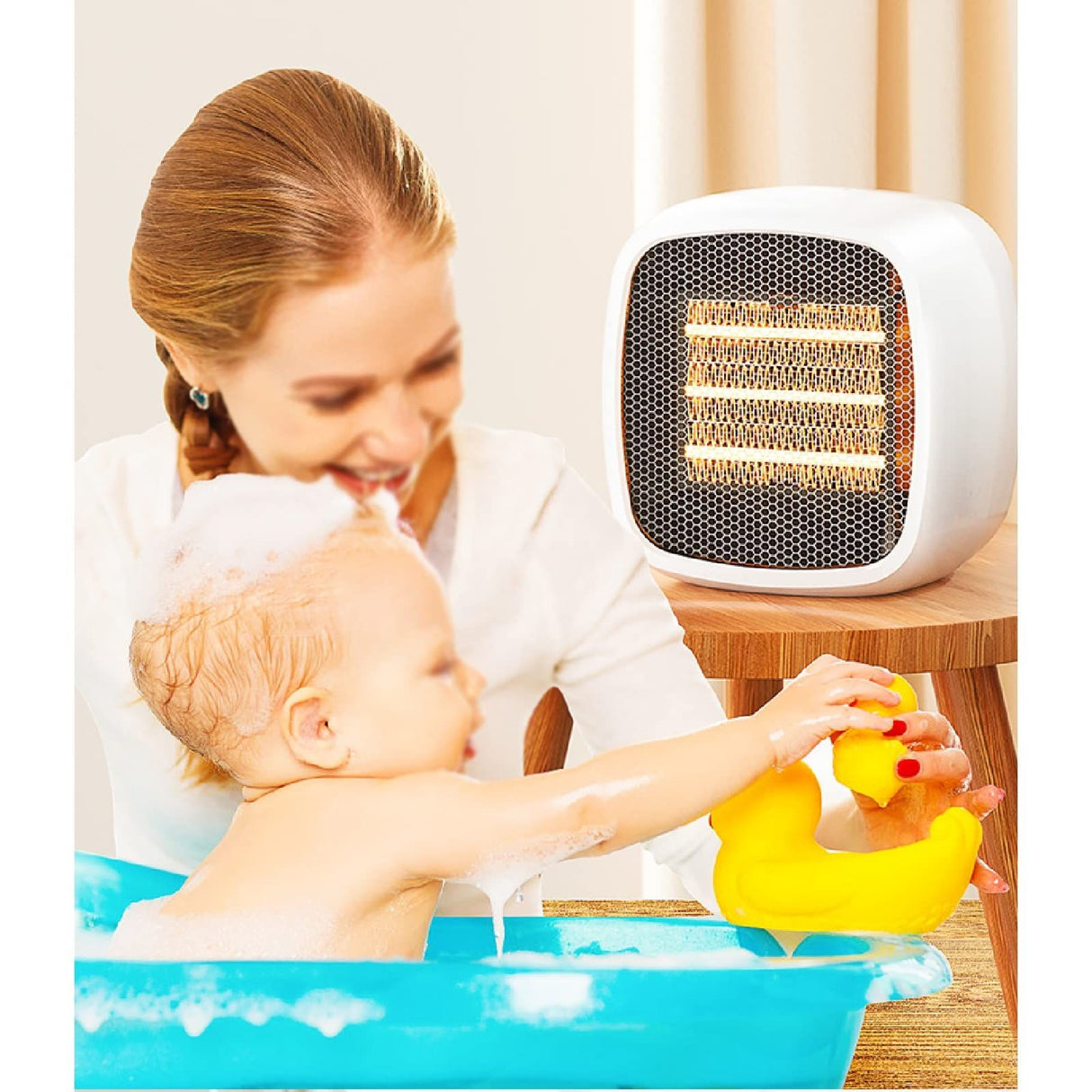 Portable Electric Mini Fan Heater Desktop Household Wall Desktop Heating Stove Radiator Warmer Machine for winter