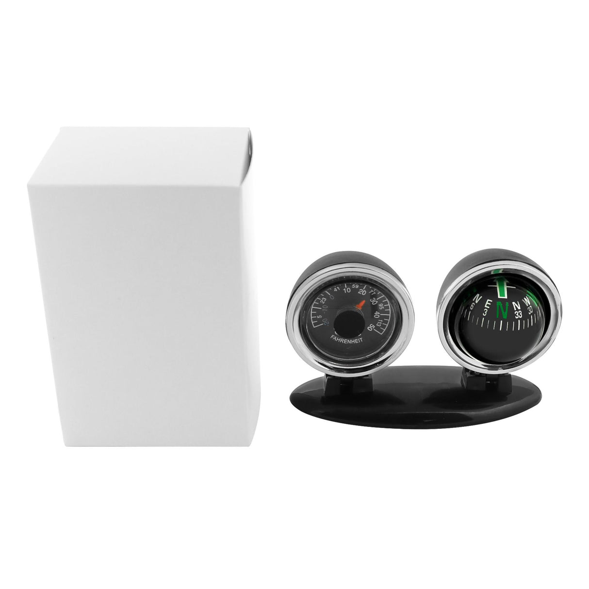 Car Compass 3 in 1 High Precision Car Dashboard Compass Guide Ball Dash Outdoor Guide Ball Marine Navigation Balance for Cars