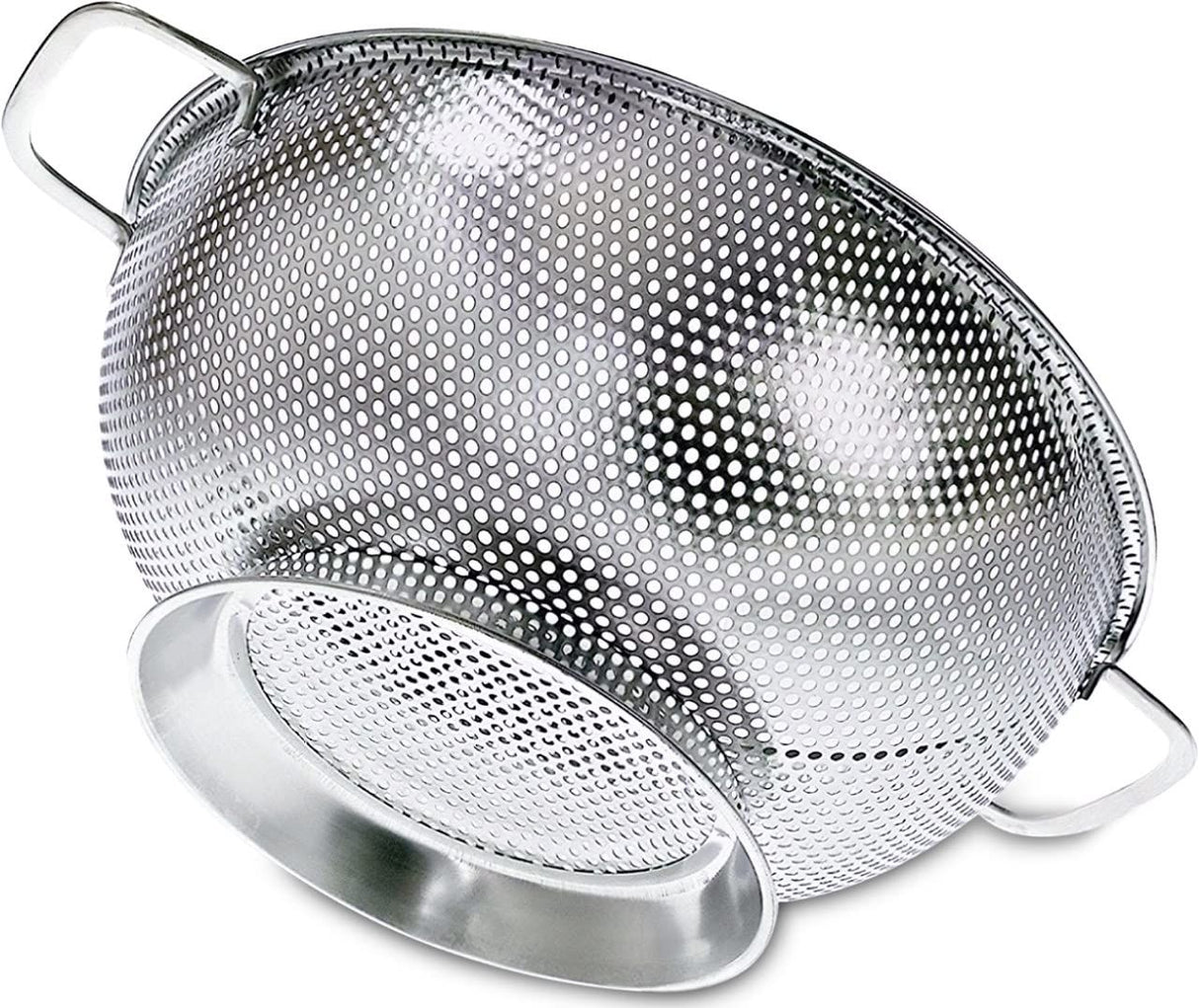Stainless Steel Kitchen Strainer For Washing Rice, Pasta And Small Grains fruits or strain rice faster than ever