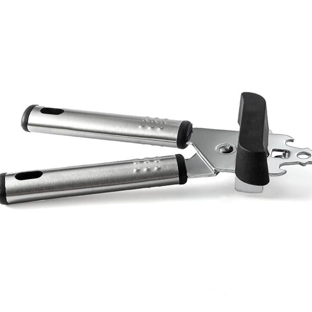 Manual Lid Lifter Can Opener with Knob Easy Operation for Home Kitchens