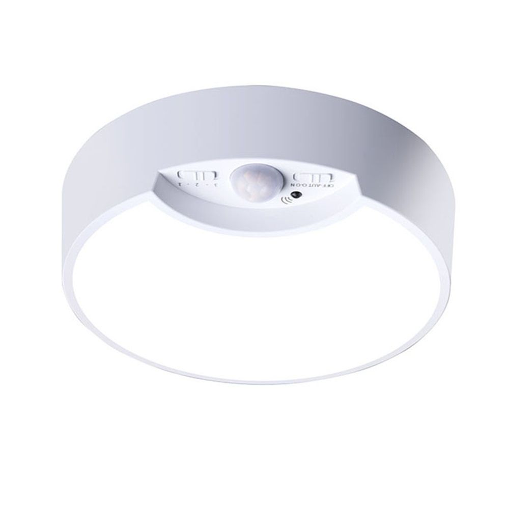 Hard-Wired Motion Sensor Ceiling Lights, Flush Mount Motion LED Ceiling Lights, Indoor Ceiling Light for Closet Doorway Stairway Hallway, Not Battery OperatedRechargeable induction light+remote control