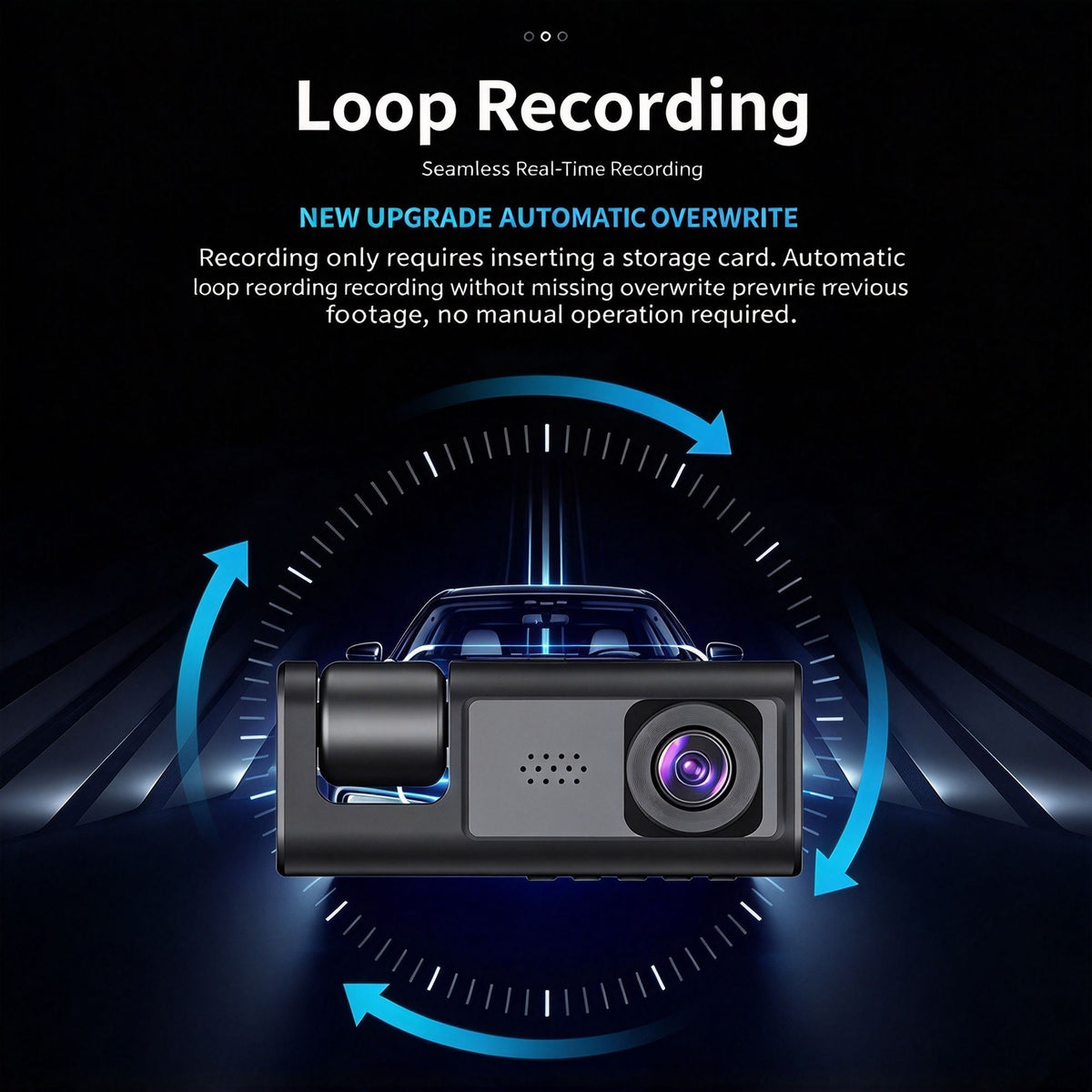 2‑Inch Screen HD Car Dash Cam Dual Front & Interior Lens With 32G Memory Card Night Vision Parking Monitor Mobile Recording, Practical Holiday Gift For Car Owners Halloween Christmas Car Gadget