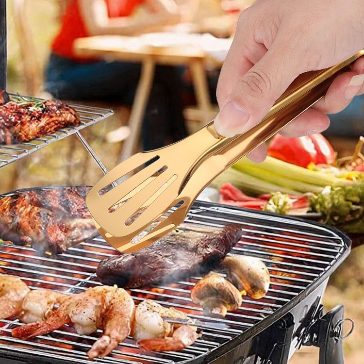 【20-Piece】Outdoor Portable Stainless Steel Cutlery Set, food-grade material, includes knife, fork, spoon, plate, tongs & opener. Comes with carry bag, essential for camping, commuting & dining.(silver)