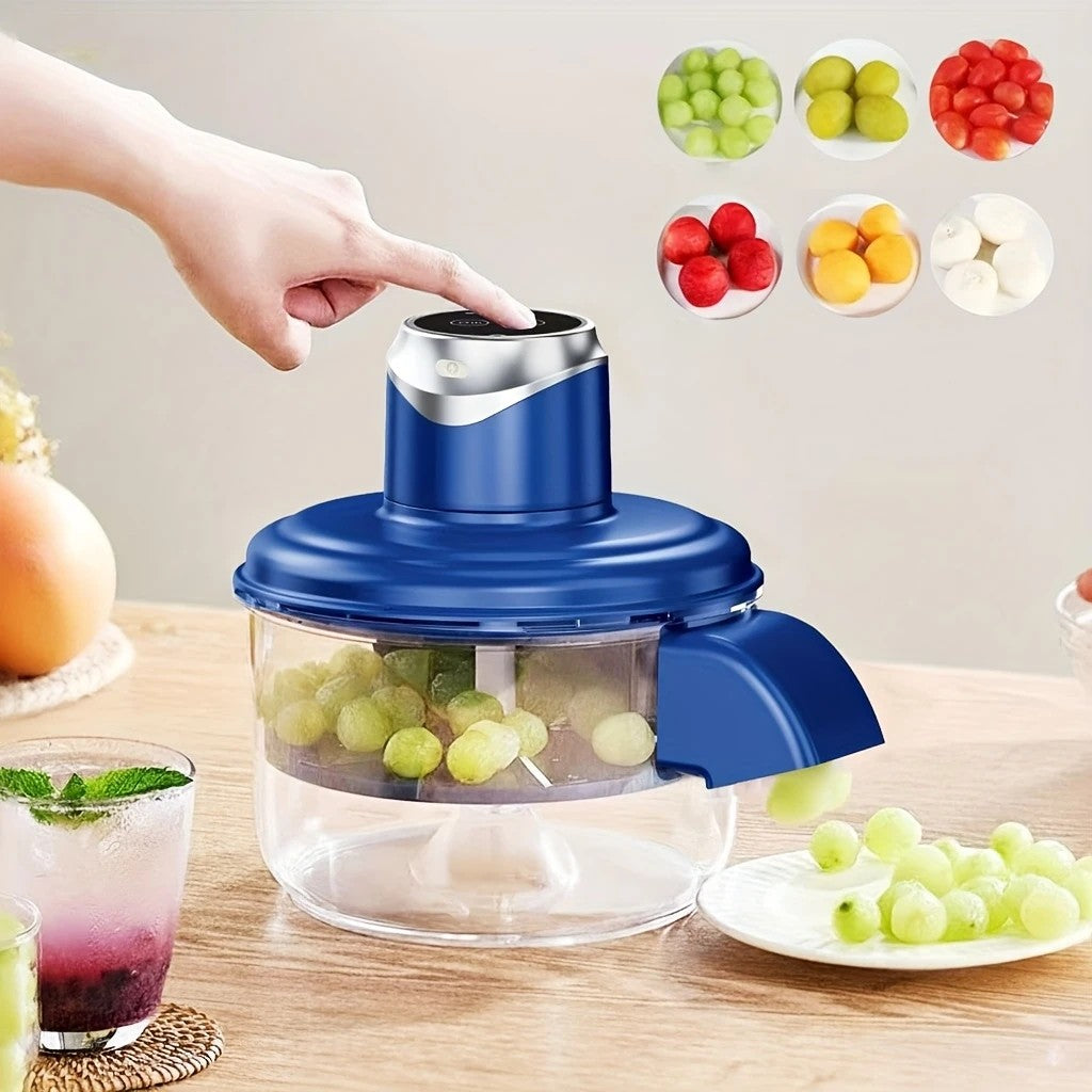 Electric Fruit Peeler Automatic Peeling Machine for Grapes, Cherry Tomatoes, and Garlic Multifunctional Kitchen Tool