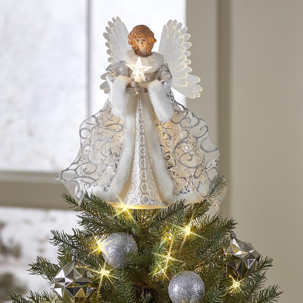 New Style Angel Christmas Tree Top Star Christmas Angel Christmas Tree Ornaments