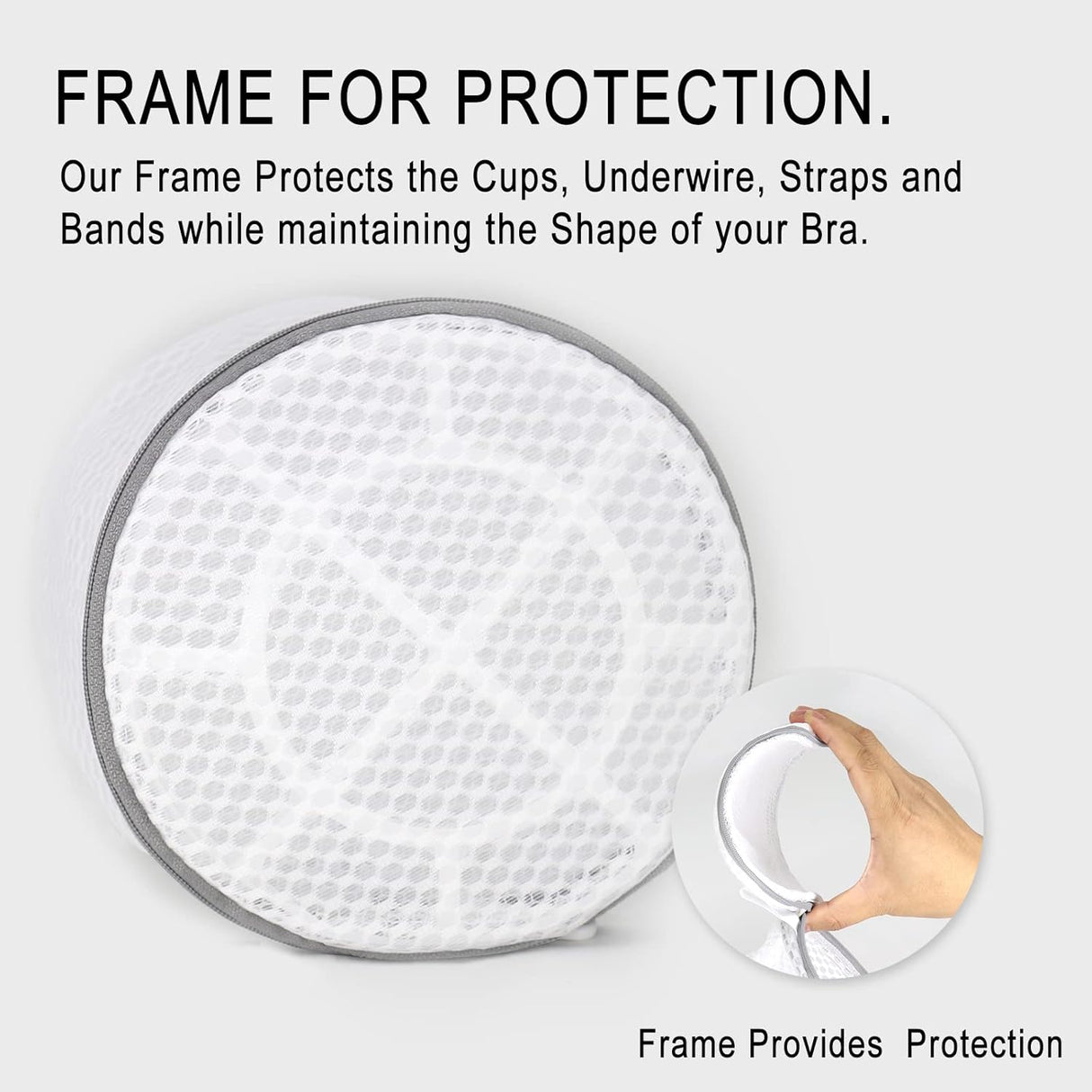3 Pack Lingerie Wash Bags Delicate Clothing Underwear Protection Mesh Laundry Bags for Intimate Apparel