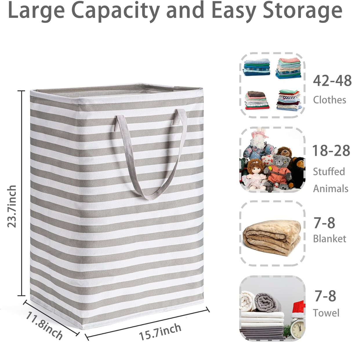 2 Pack 75L Storage Bags Large Clothes Organizers Eco-Friendly Heavy Duty Space Saving Mega Storage Solution