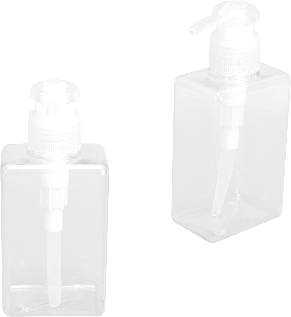 3Pcs Travel Bottle, 150ml Pump Bottle Lotion Dispenser, Clear Reusable Body Wash Container Bottles Empty Liquid Hand Soap Containers Plastic Press For Kitchen Bathroom