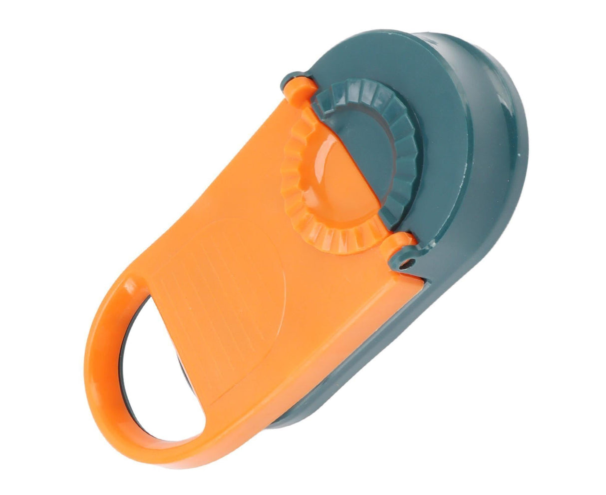 2 in 1 Manual Dumpling Maker Kitchen Dumpling Making Tool Household Multifunctional Dumpling Mold Orange