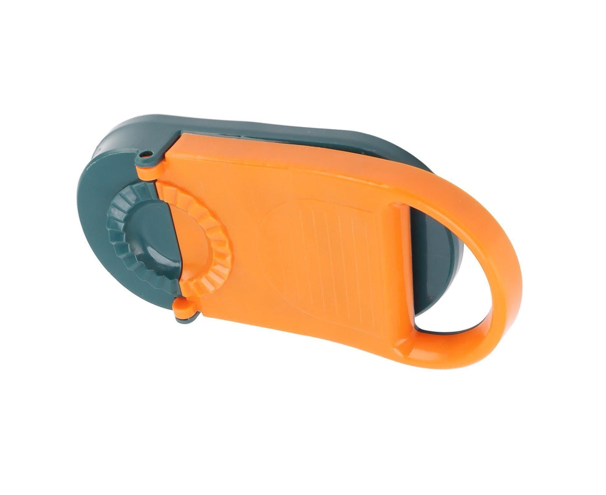 2 in 1 Manual Dumpling Maker Kitchen Dumpling Making Tool Household Multifunctional Dumpling Mold Orange