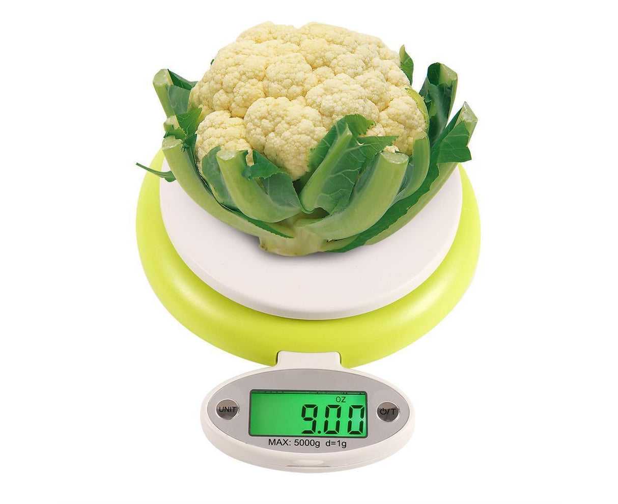 5Kg/1g LCD Display Electronic Digital Kitchen Food Scales Weighing With Bowl Home Kitchen Tool