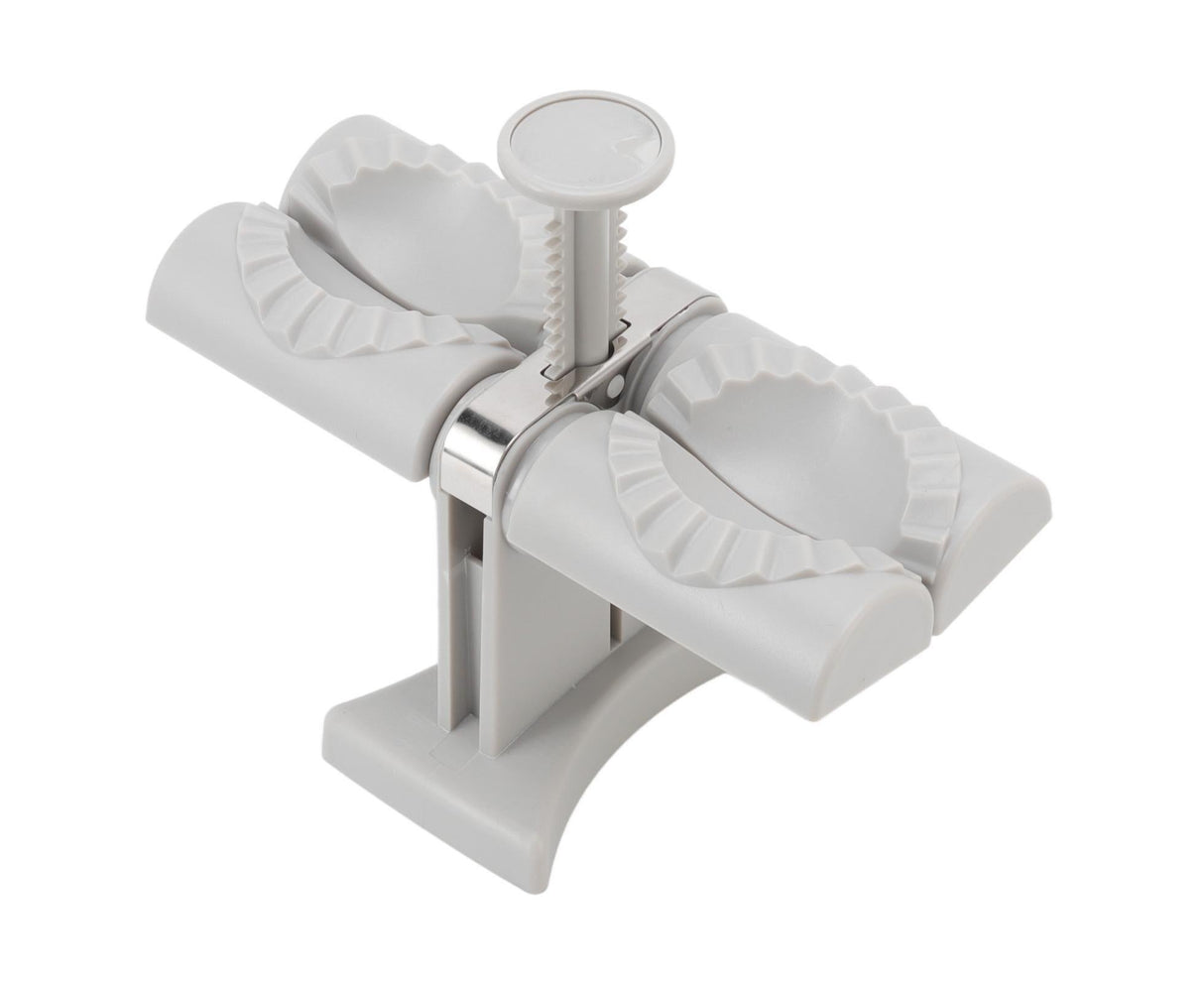Dumpling Mold Machine Automatic ABS and Stainless Steel Double Head Dumpling Maker for Home Kitchen