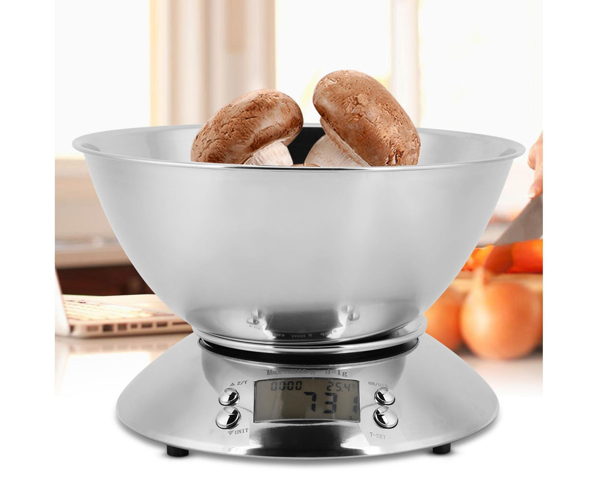 Electronic Digital Stainless Steel Kitchen Scale Food Meat Weighing Scale