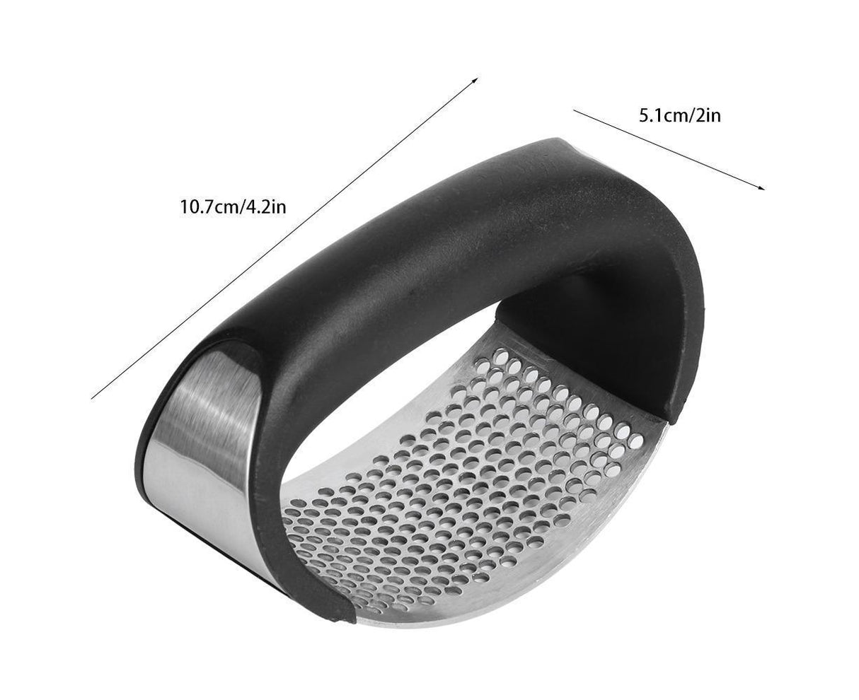 Garlic Grater Stainless Steel Manual Garlic Crusher Pressing Tool Household Kitchen Supplies