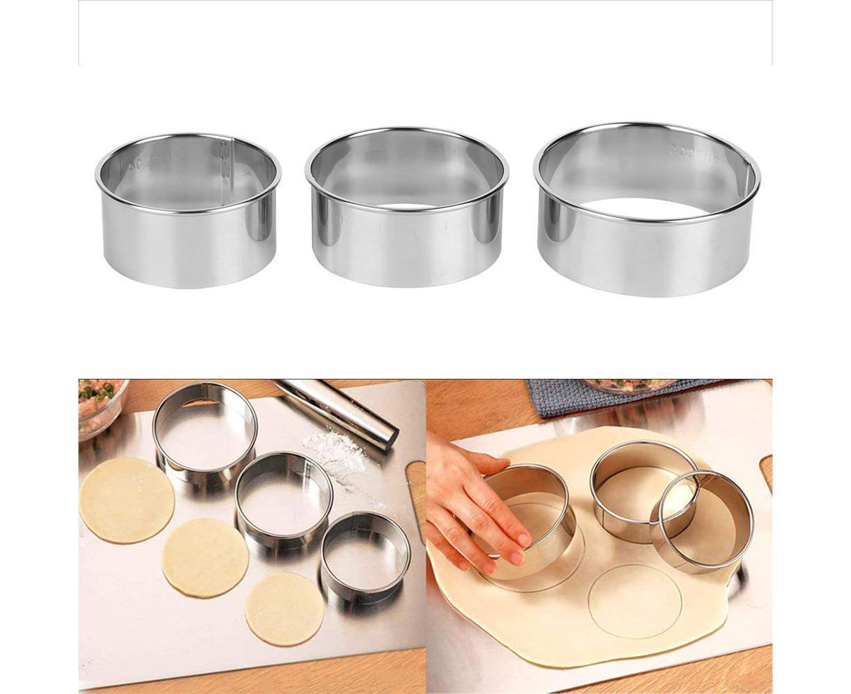 Household 304 Stainless Steel Manual Dumpling Dough Presser Maker Molds Kit Kitchen Utensils