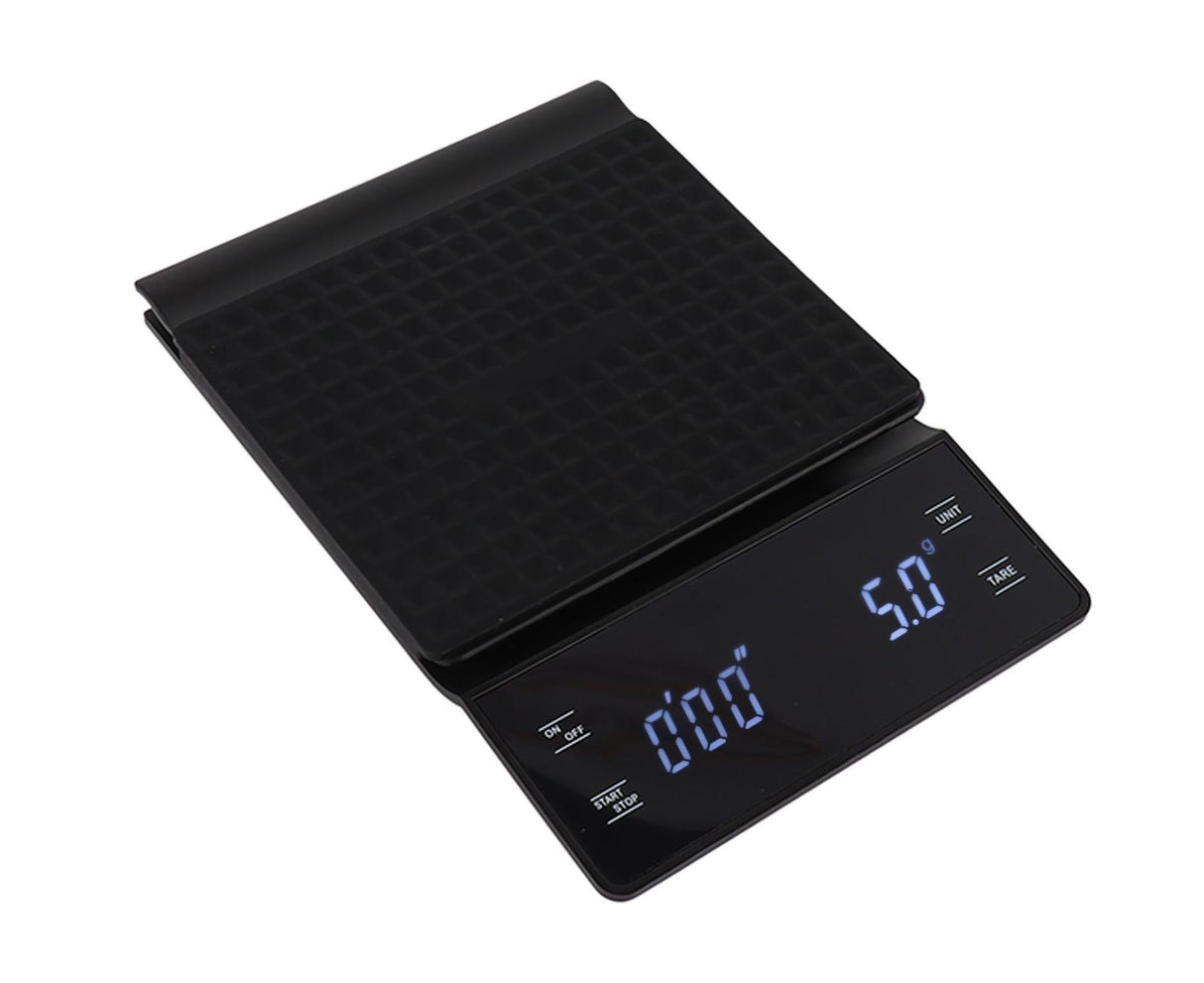 Kitchen Touch Screen Electronic Coffee Scale with Timer 3kg Multi Functional Kitchen Scale