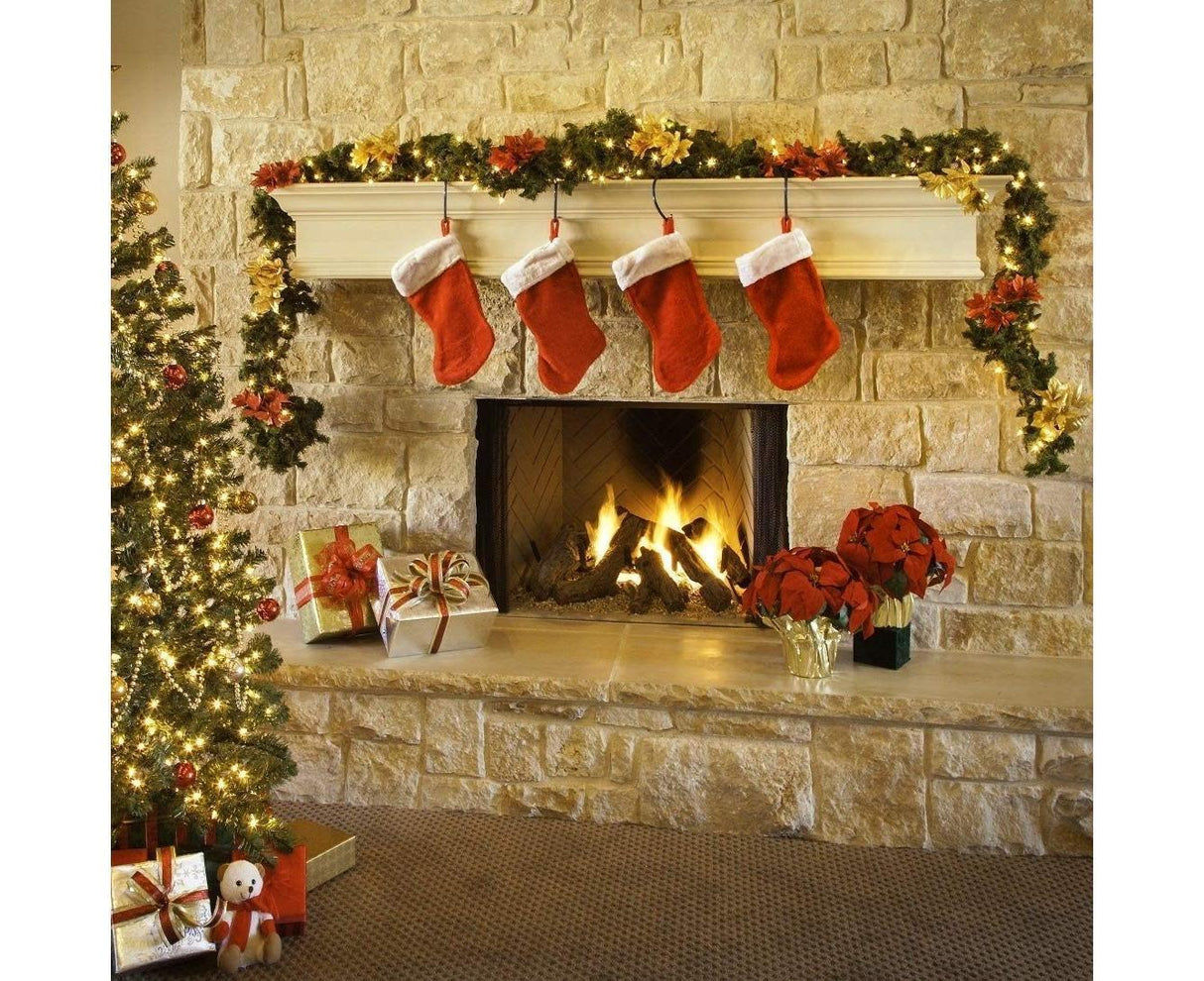 Christmas Wreath Decoration 8.9 Ft Christmas Wreath Artificial Tree Wreath, Suitable for Outdoor and Indoor Non-light Green