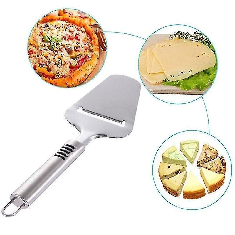 Silver Stainless Steel Cheese Peeler Slicer Cutter Butter Slice Cutting Knife Kitchen Cooking Tools