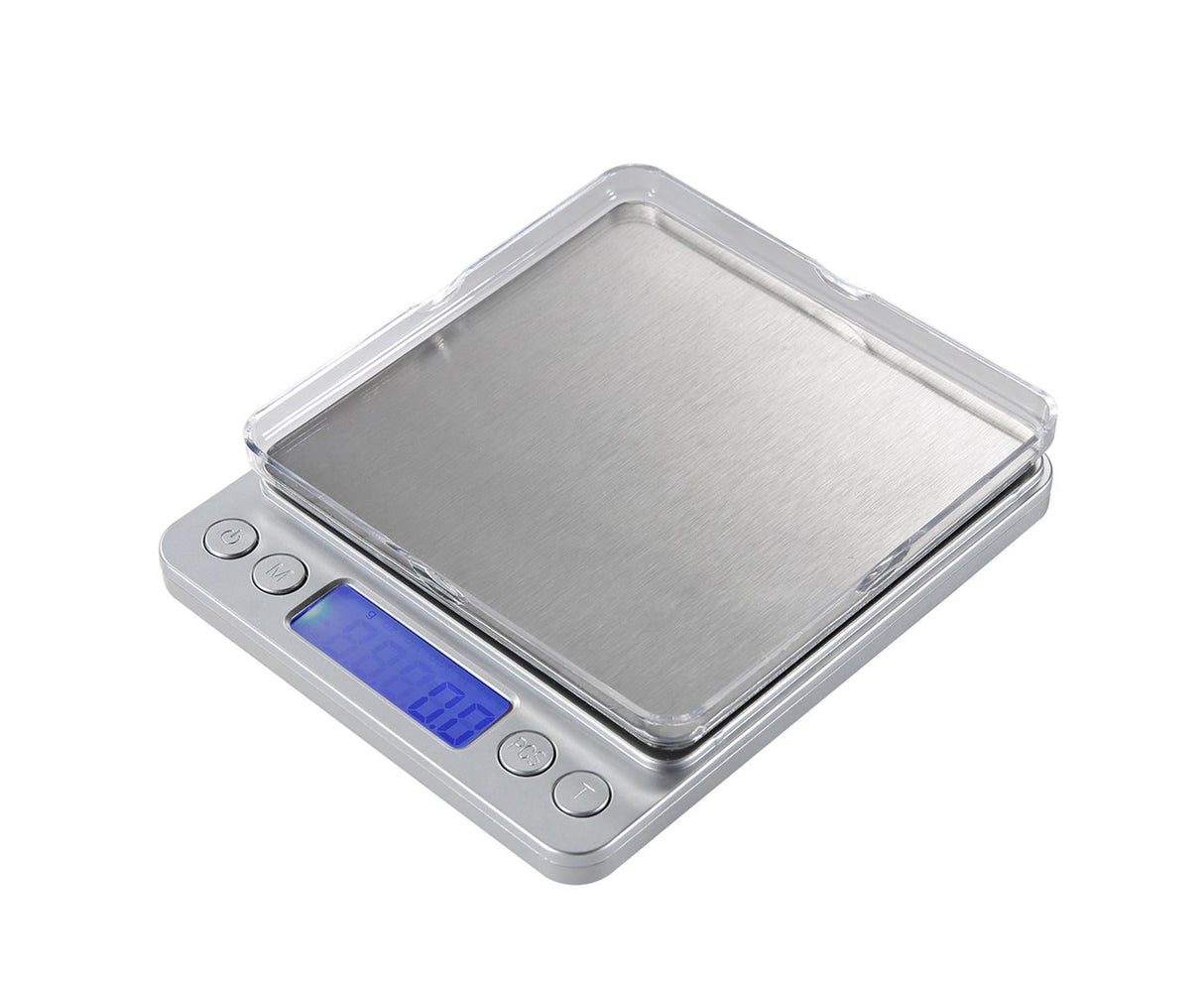 1.1lb Food Scale Digital Kitchen Scale LCD Display Scale Weight G OZ OZT DWT GN CT for Baking Cooking Jewelry Stainless Steel Portable Food