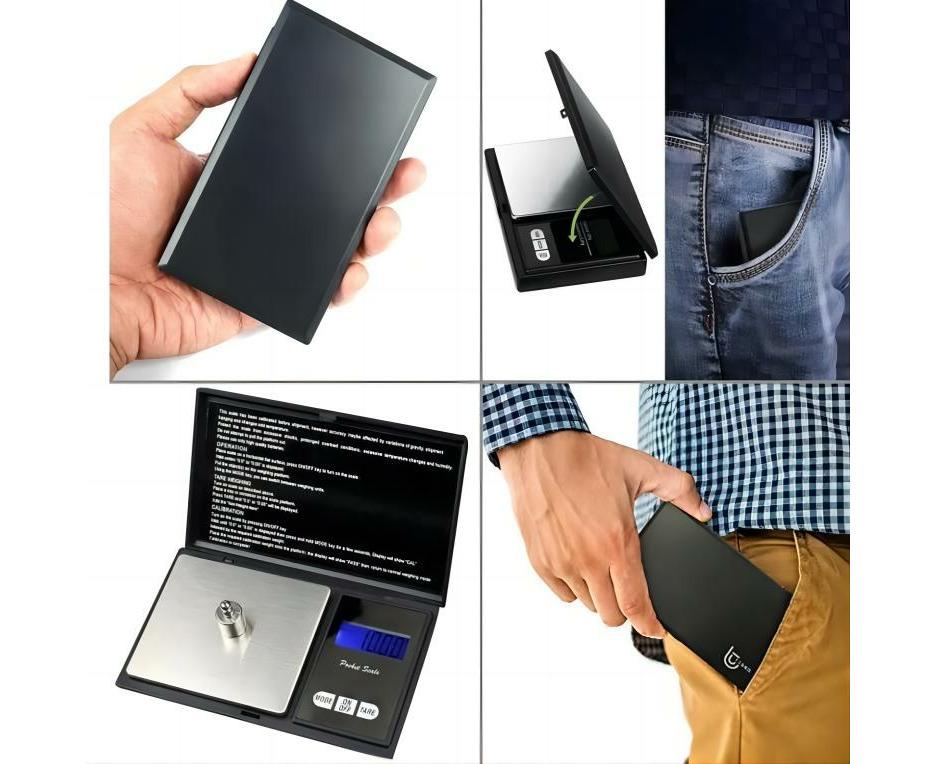 Electronic Pocket Mini Digital Gold Jewellery kitchen Scales 0.1G to 1000 Grams
