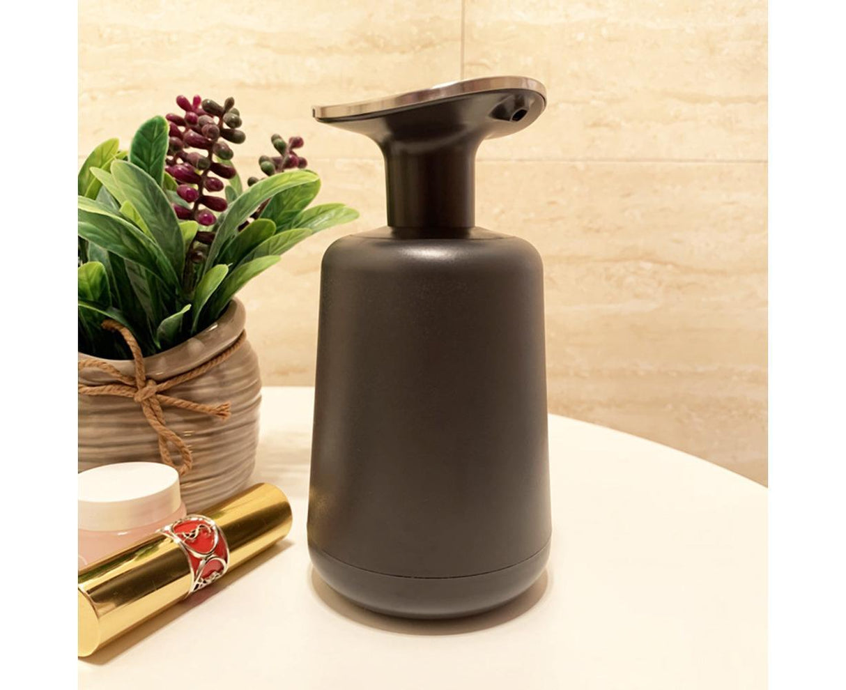 Bathroom Kitchen Lotion Shampoo Liquid Soap Dispenser Plastic Storage Bottle-Black