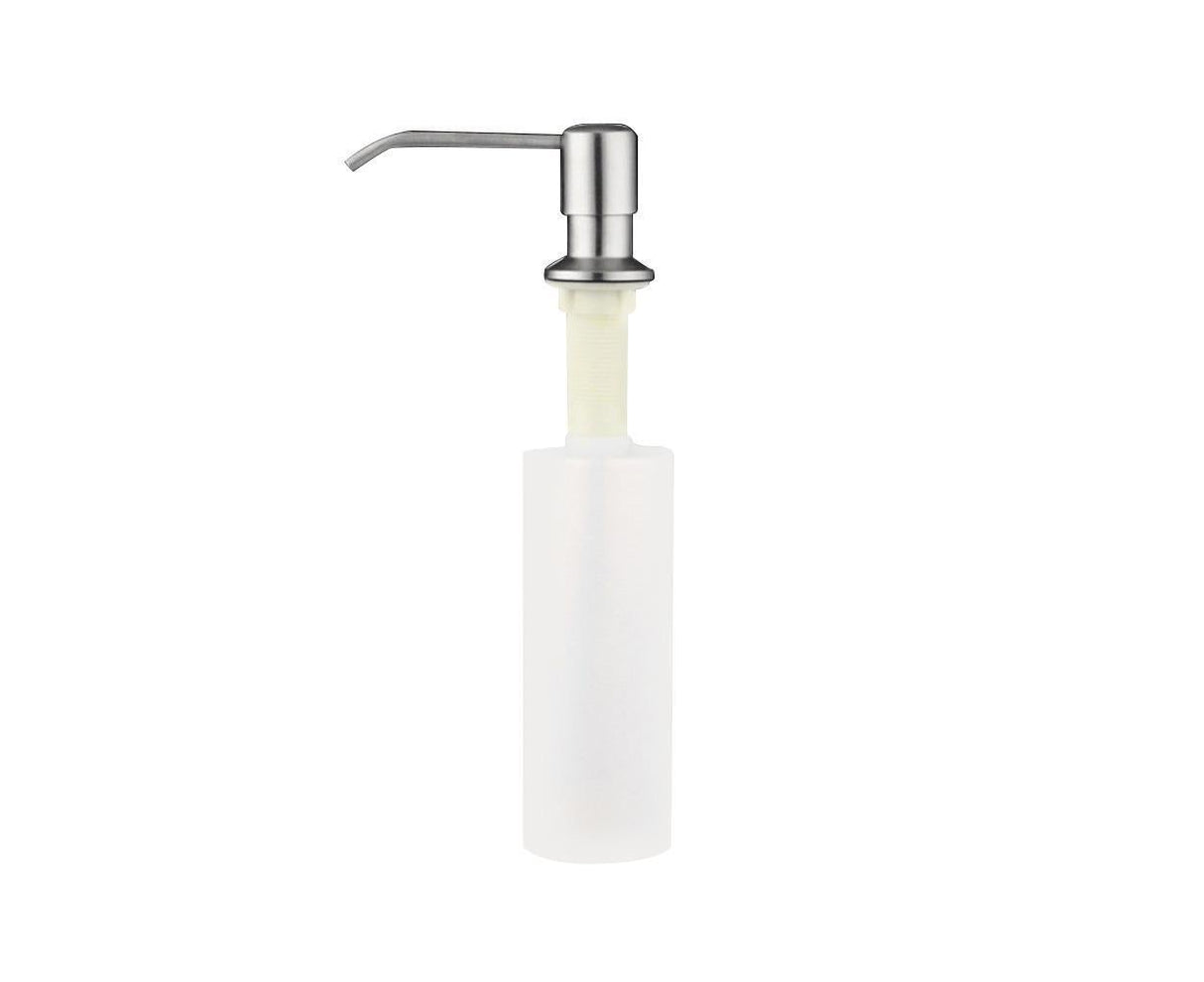 Kitchen Bathroom Stainless Steel Pump Lotion Sink Soap Dispenser Press Bottle