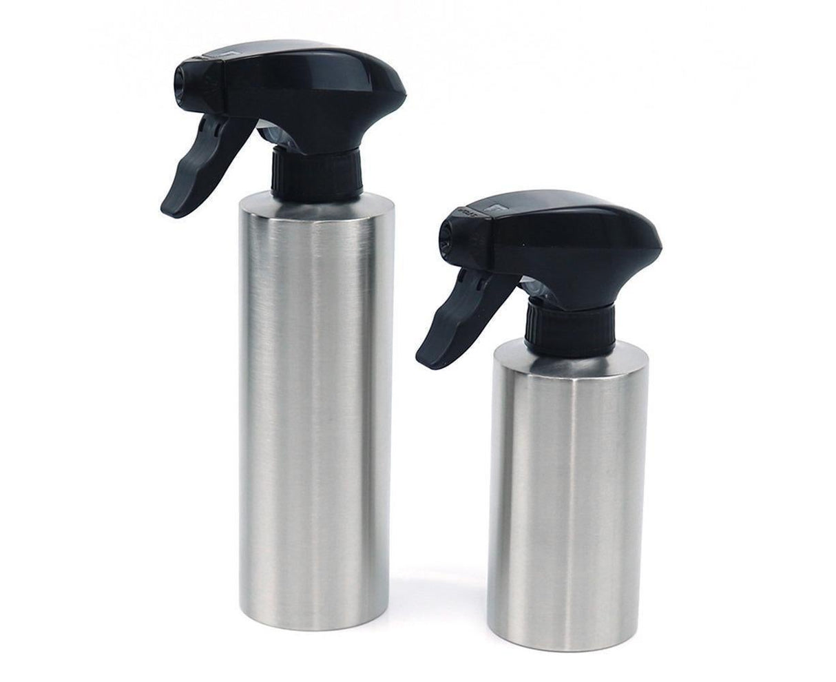 250/350ml Stainless Steel Oil Sprayer Dispenser Bottle Kitchen Cooking Tool-Silver 250ml