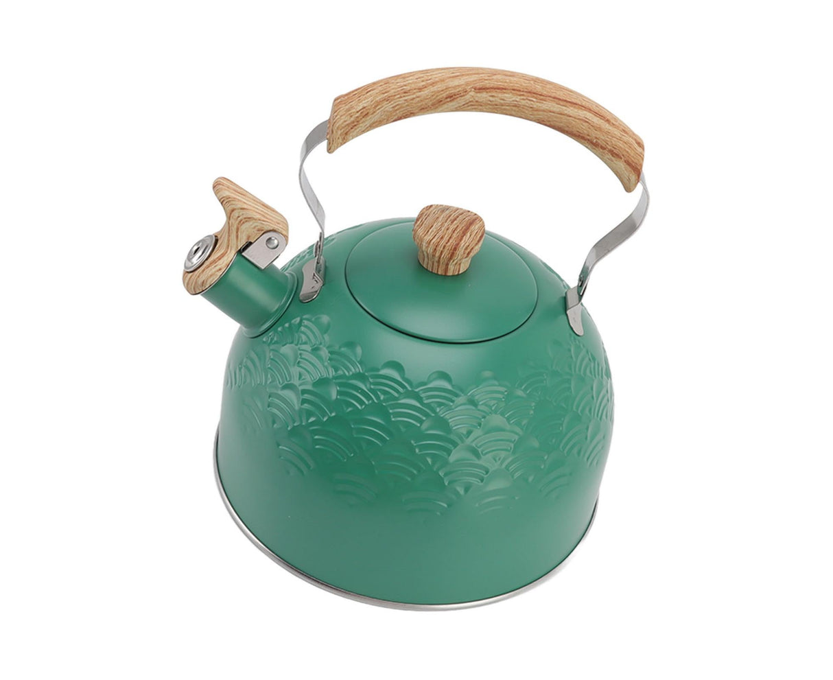 Whistling Kettle, 2.5L Capacity, Stainless Steel Stovetop Teapot for Boiling Water