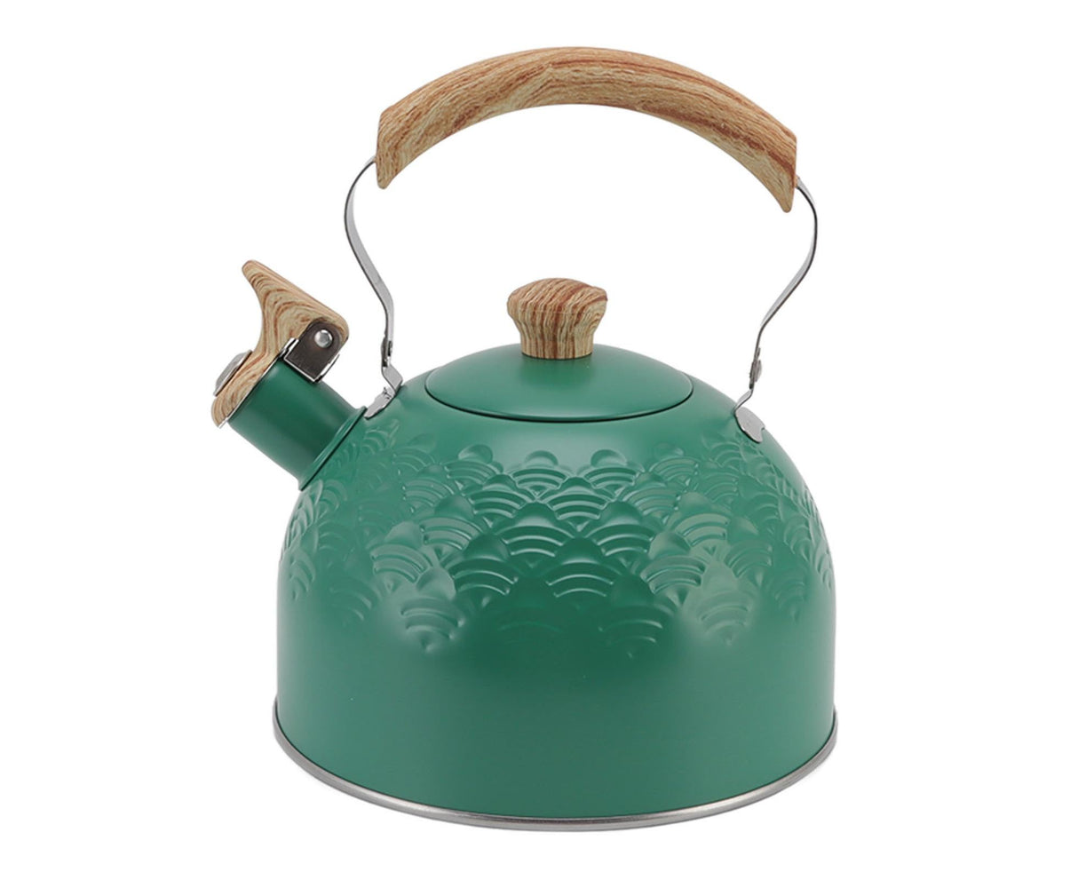 Whistling Kettle, 2.5L Capacity, Stainless Steel Stovetop Teapot for Boiling Water