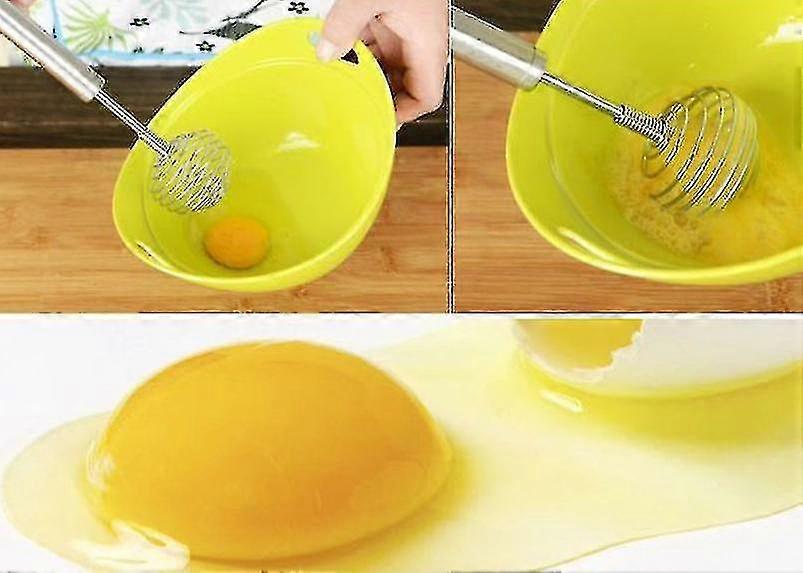 Hand Whisk Set - 2Pcs Stainless Steel Wire Whisk for Kitchen Use