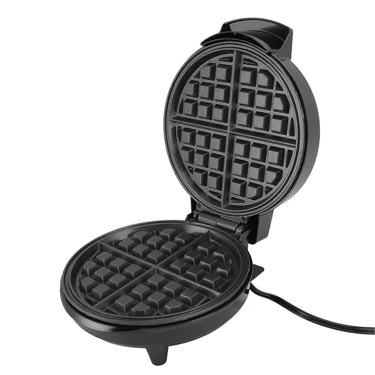 1000W Waffle Maker - Dual Sided Adjustable Temperature Nonstick Breakfast Waffle Machine