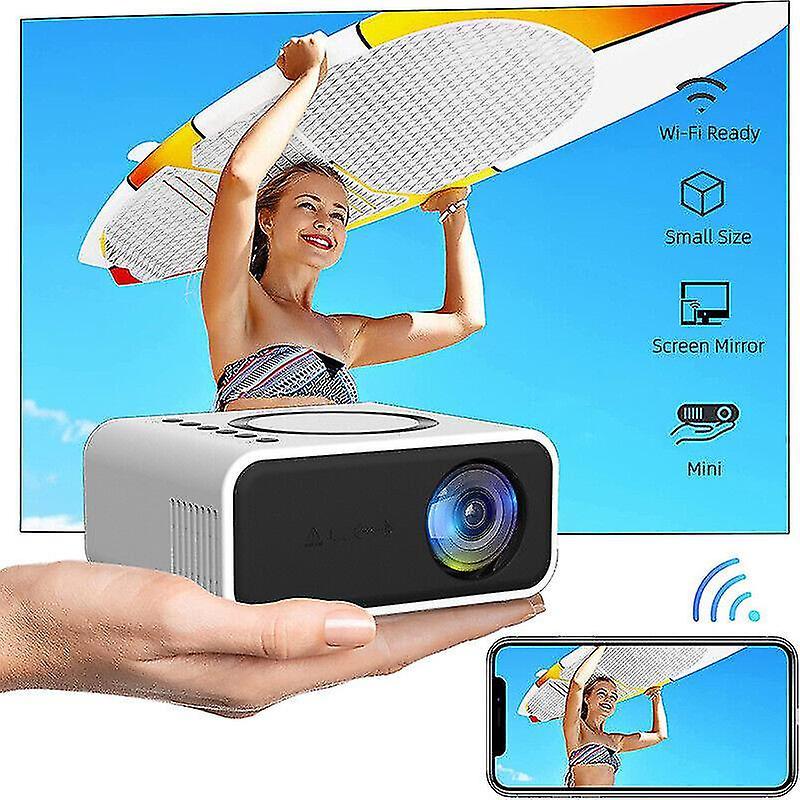 3000 Lumens Mini 4K Projector - Portable Home Cinema Projector