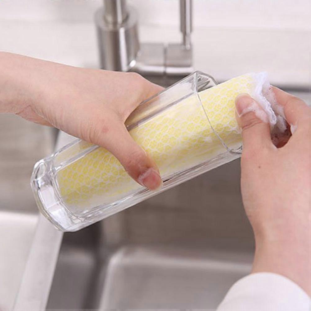 5pcs Kitchen Cleaning Sponge for Dish, Cup, Bowl - Random Color