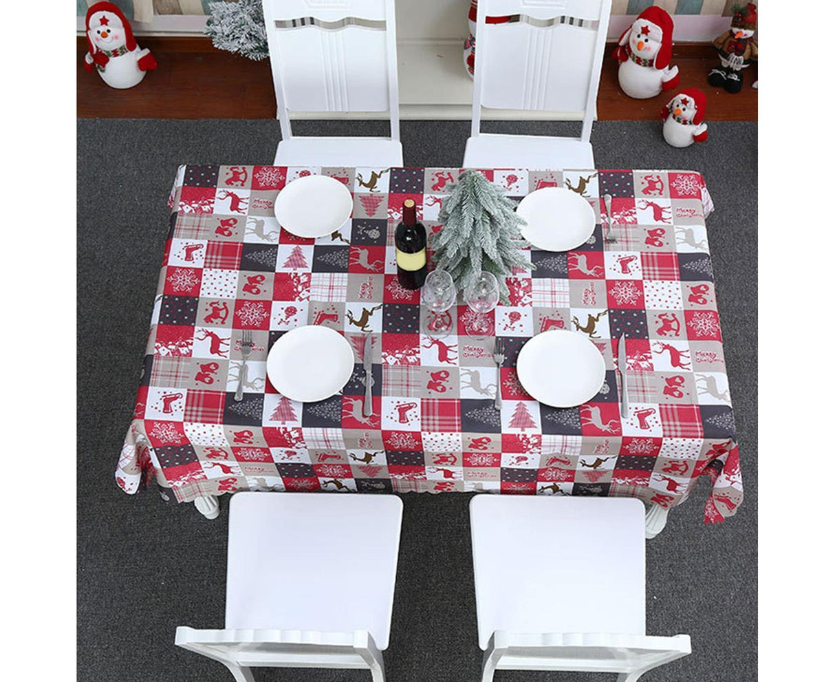 2.2m Christmas Tablecloth Kitchen Supplies-C