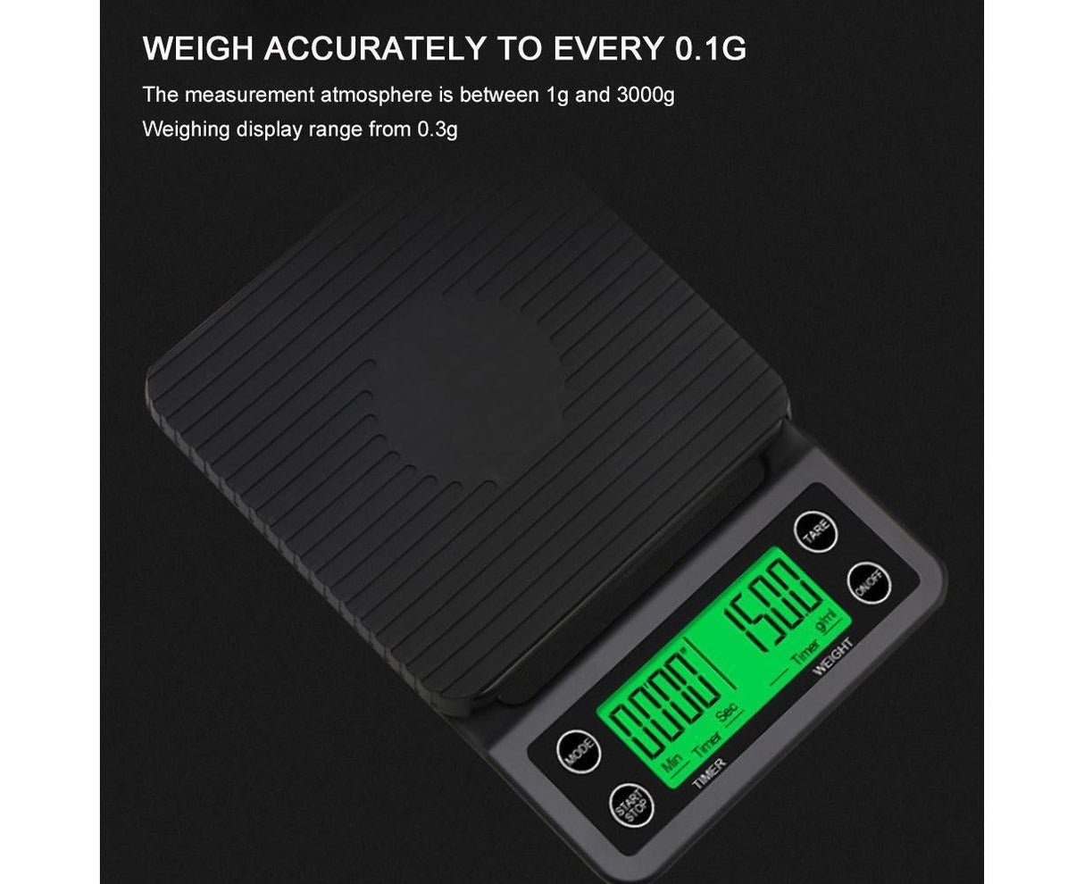 Electric Kitchen Scale - Coffee Scale - Mini Platform