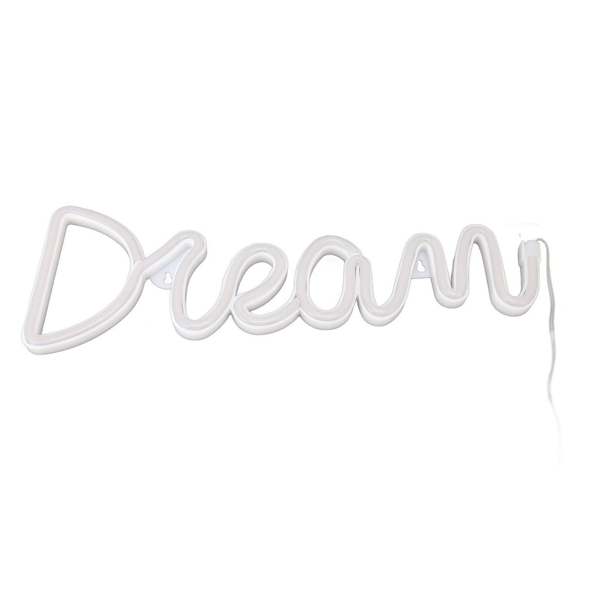 LED Neon Light Dream Battery USB Operated Neon Wall Light for Bedroom Living Room Bar Party Christmas Wedding