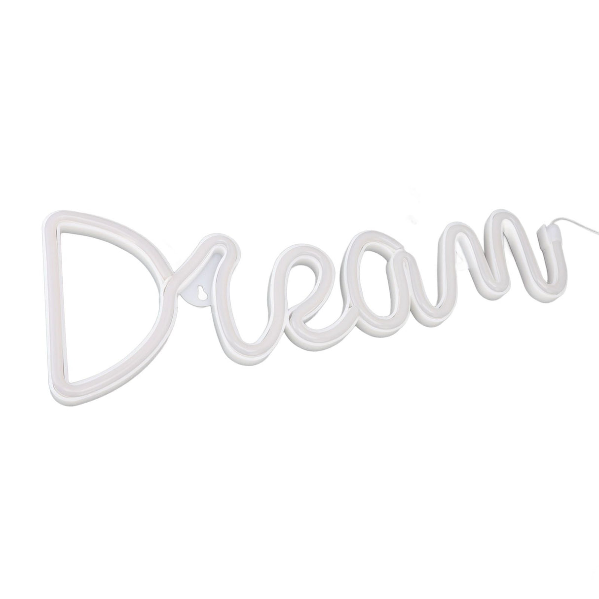 LED Neon Light Dream Battery USB Operated Neon Wall Light for Bedroom Living Room Bar Party Christmas Wedding