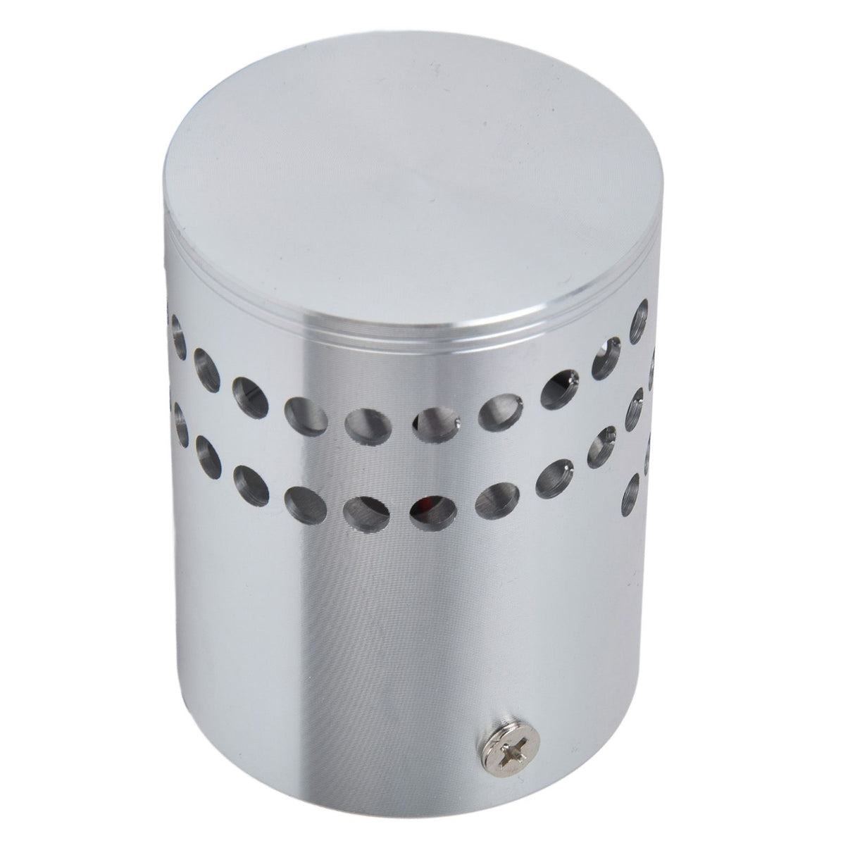 LED Aluminum Spiral Hole Wall Light Corrosion Resistance 3W Dimmable Spiral Lamp for Porch Living RoomBlue